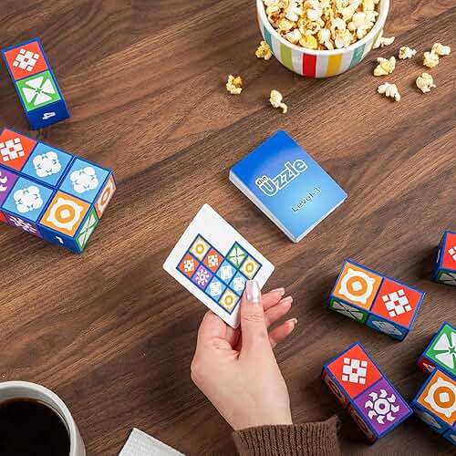 Uzzle 3.0 Family Board Game – Strategy Game for Kids & Adults – Fast-Paced Block Puzzle Games for 1–4 Players – Perfect for Family Nights & Parties (Ages 4+) - Image 2