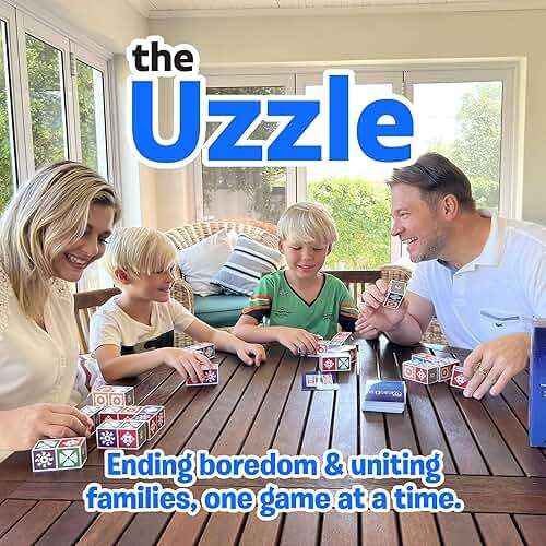 Uzzle 3.0 Family Board Game – Strategy Game for Kids & Adults – Fast-Paced Block Puzzle Games for 1–4 Players – Perfect for Family Nights & Parties (Ages 4+) - Image 6