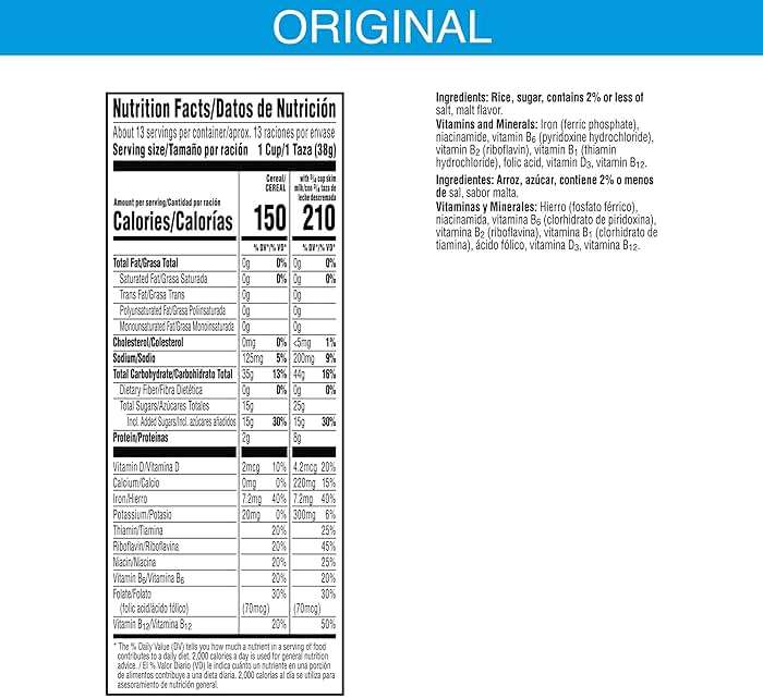 Kellogg's Frosted Krispies Breakfast Cereal, Kids Snacks, Baking Marshmallow Treats, Family Size, Original (8 Boxes) - Image 2