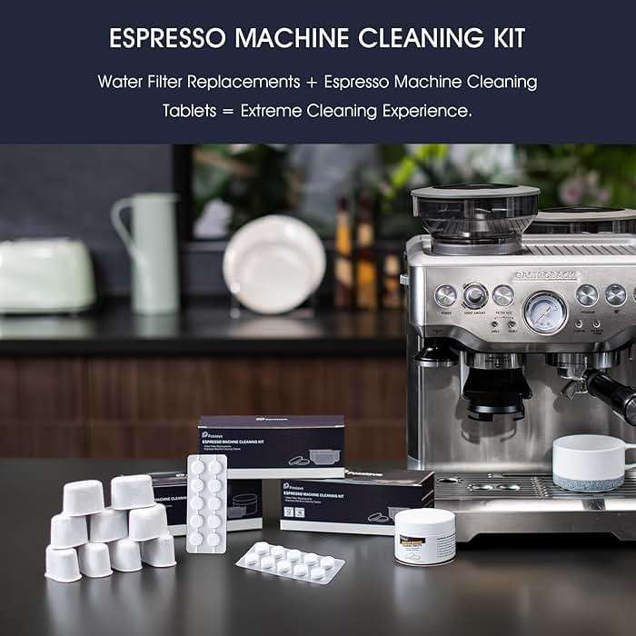 possiave 12-Pack Charcoal Water Filters and 10-pack Cleaning Tablets for Breville Espresso Machines, Breville Cleaning kit - Espresso Accessories - Image 2