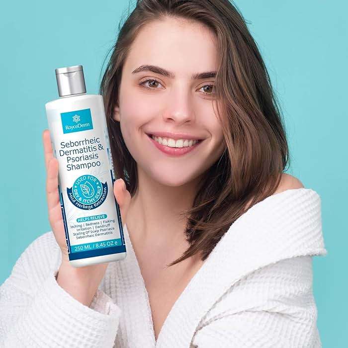 Roycederm Seborrheic Dermatitis & Psoriasis Shampoo for Dandruff - Helps Relieve Itching, Flaking & Scaling, Dry Itchy Scalp - Image 8