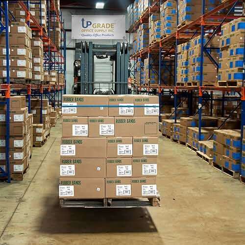 Upgrade Office Supply UPG22464 Rubber Bands, Size #64 (3-1/2 in x 1/4 in), 320 Bands, 1 lb Bag, USA - Image 2