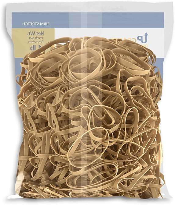 Upgrade Office Supply UPG22464 Rubber Bands, Size #64 (3-1/2 in x 1/4 in), 320 Bands, 1 lb Bag, USA - Image 4