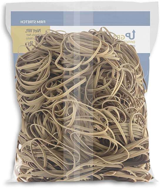 Upgrade Office Supply Rubber Bands, Size 33, 3-1/2 x 1/8 in, 600 Count, 1 lb Bag USA - Image 5