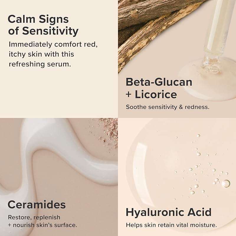 Paula’s Choice CALM Repairing Serum for Sensitive Skin, Calms + Soothes Redness, Lightweight Hydration with Hyaluronic Acid for All Skin Types, 1 Fl Oz - Image 3