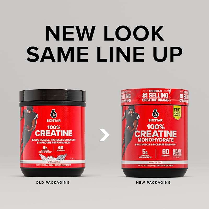 Six Star 100% Creatine Monohydrate Powder - Unflavored Micronized Creatine Monohydrate Supplement for Workout Performance, Muscle Building & Strength - Creatine Powder for Women & Men - 60 Servings - Image 2