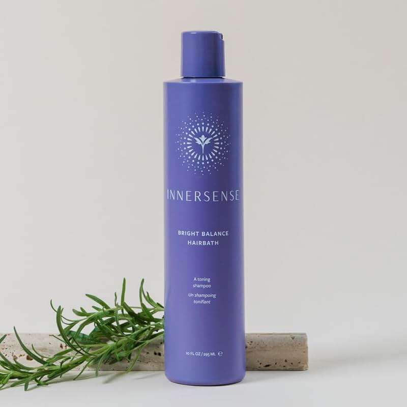 INNERSENSE Organic Beauty - Natural Bright Balance Purple Toning Hairbath | Non-Toxic, Cruelty-Free Haircare (10 fl oz | 295 ml) - Image 6