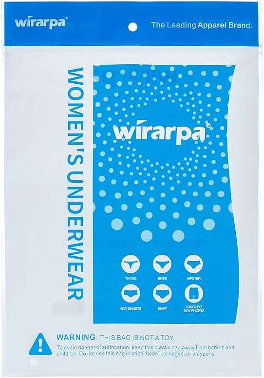wirarpa Women's Cotton Boxer Briefs Underwear Boy Shorts 3" Inseam 4 Pack - Image 9