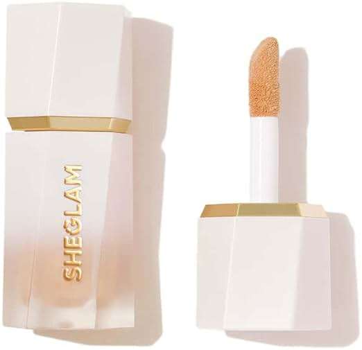 SHEGLAM Glow Bloom Liquid Waterproof Highlighter Long Lasting Cream Highlighter with Shimmer Dewy Finish - Tea Cake - Image 1