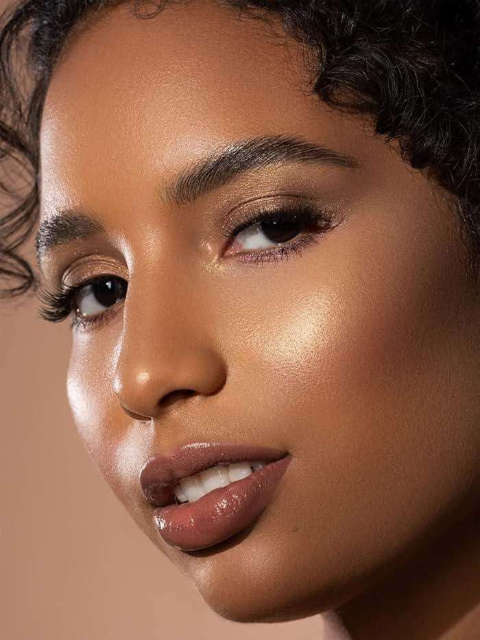 SHEGLAM Glow Bloom Liquid Waterproof Highlighter Long Lasting Cream Highlighter with Shimmer Dewy Finish - Tea Cake - Image 2