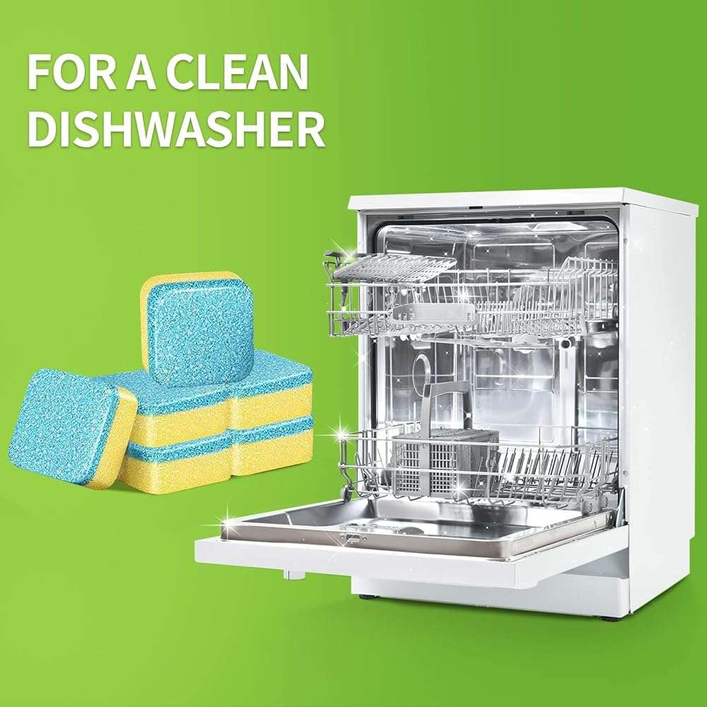 NATRUTH 30 Pack Dishwasher Cleaner Tablets Individually Wrapped,Deep Cleaning, Removes Grease & Limescale, Compatible with All DishWashing Machines - Image 4