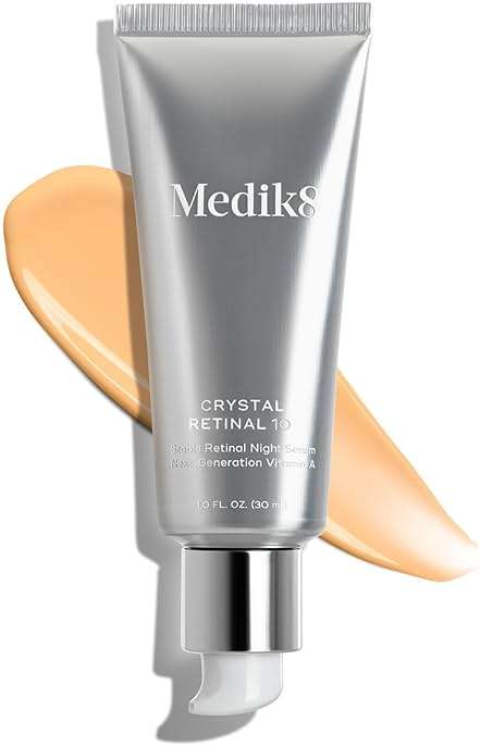 Medik8 Crystal Retinal 10 - Firming, Advanced Skin Retinaldehyde Face Serum - Night Serum with Hyaluronic Acid and Vitamin E - Gluten Free - 1 oz - Image 5