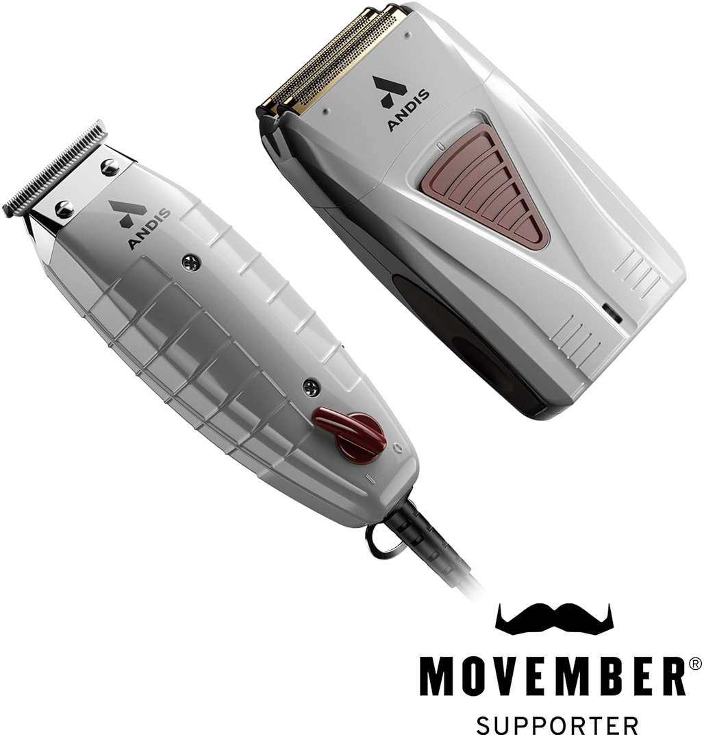 Andis 17270 Finishing Combo T-Outliner Trimmer & Pro Foil Lithium Titanium Foil Shaver - Professional Finishing Hair & Beard Trimming Kit - Image 2