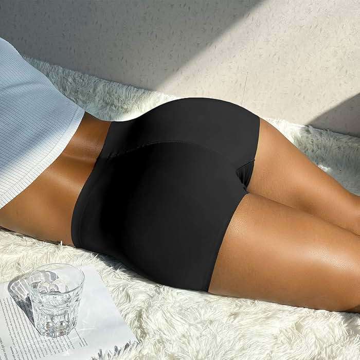 FallSweet No Show Boy Shorts Underwear for Women Seamless Panties Boxer Briefs Pack - Image 4