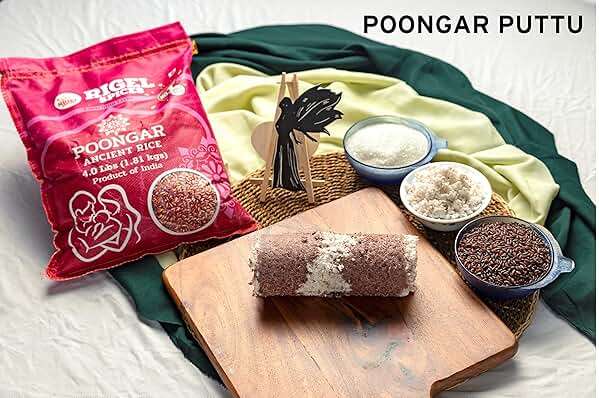 Rigel Spices | Poongar Red Rice (4Lbs) | Ladies special | GLUTEN FREE | AGED 12+ MONTHS | Ancient grain from India - Image 4