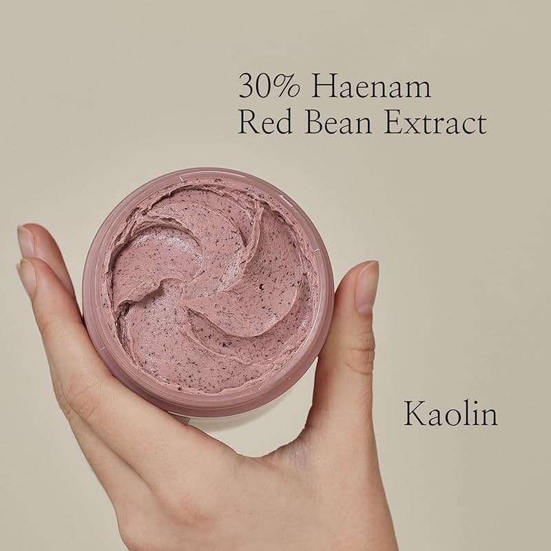 Beauty of Joseon Red Bean Pore Refreshing Mask Mud Cream Hydrating Wash Off Pack, Pore Cleansing Exfoliator, Korean Skin Care for Men and Women 140ml, 4.73 fl.oz - Image 3