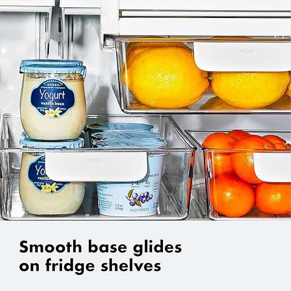 OXO Good Grips 4-Piece Fridge Storage Bin Starter Set - Image 6
