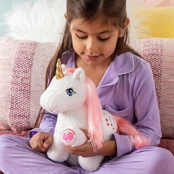 My Little Pony Unicorn and Pegasus Plush - Moondancer - Collector Plushie, Retro Stuffed Toy Animal, Kid, Toddler, Girl, boy, Mom, Birthday, Ages 3+ - Image 4
