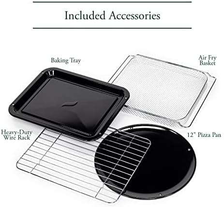 Café Couture Oven with 14 essential cooking modes, including Air Fry, CrispFinish, Bake, Broil, Roast, Toast, Pizza, WiFi & Smart Connected, Voice Control, Countertop Small Appliances, Matte White - Image 4