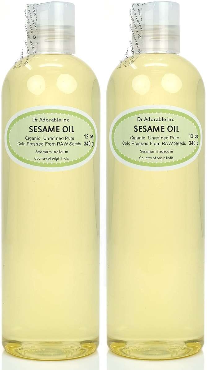 Dr Adorable - 24 oz - Sesame Seed Oil From RAW Seed - Unrefined 100% Pure Natural Organic Cold Pressed (2 of 12 oz) - Image 1