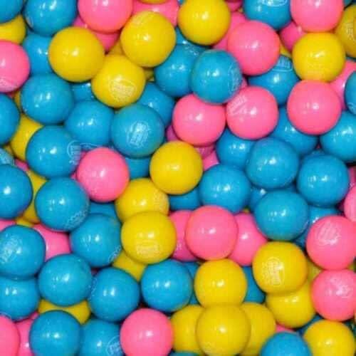 5 Pounds Cotton Candy Gumballs Dubble Flavor Bubble Gum Balls Fresh - Product Image