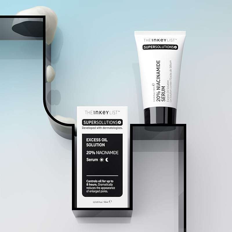 The INKEY List SuperSolutions Niacinamide 20% Serum, Helps with Healthy-Looking Skin Texture, Pores and Balancing Excess Oil, Skin Barrier Protection 1.01 fl oz - Image 4