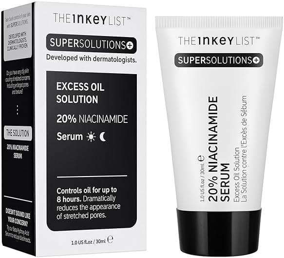 The INKEY List SuperSolutions Niacinamide 20% Serum, Helps with Healthy-Looking Skin Texture, Pores and Balancing Excess Oil, Skin Barrier Protection 1.01 fl oz - Image 5