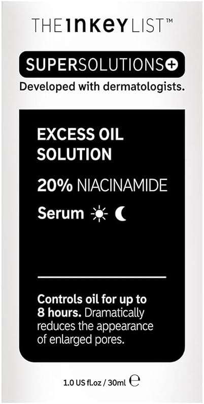 The INKEY List SuperSolutions Niacinamide 20% Serum, Helps with Healthy-Looking Skin Texture, Pores and Balancing Excess Oil, Skin Barrier Protection 1.01 fl oz - Image 6
