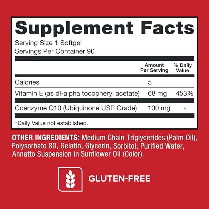 Qunol Ultra CoQ10 100mg Softgels- 3x Better Absorption, Antioxidant for Heart Health & Energy Production, Coenzyme Q10 Vitamins and Supplements, 3 Month Supply, 90 Count - Image 3
