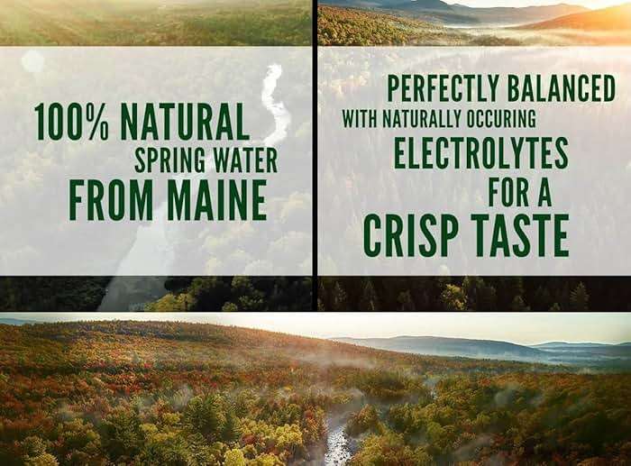 Poland Spring Water Bottles 24 Pack - Small Mini Bottles - Poland Spring 8 oz Bottled Water - Image 3