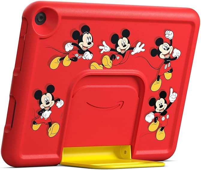 Amazon Fire HD 10 Kids tablet (newest model) ages 3-7 | Bright 10.1" HD screen with included ad-free and exclusive content, robust parental controls, 13-hr battery, 32 GB, Disney Mickey Mouse - Image 2