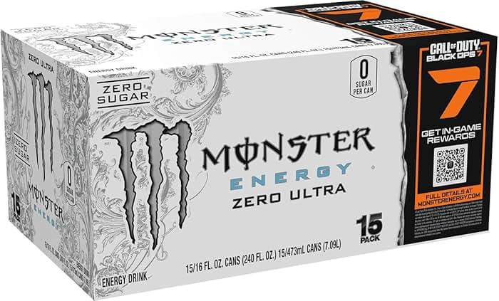 Monster Energy Zero Ultra, Sugar Free Energy Drink, 16 Ounce | Pack of 15 - Image 2