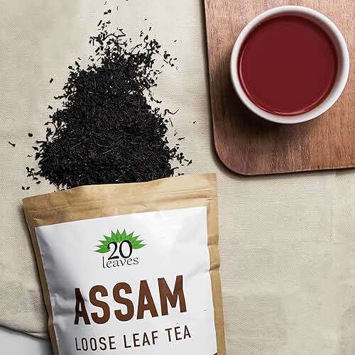 Assam Loose Leaf Black Tea - 100% Certified Organic - 1lb Pouch - 16oz Resealable Kraft Bag - 1 Pack - Image 7