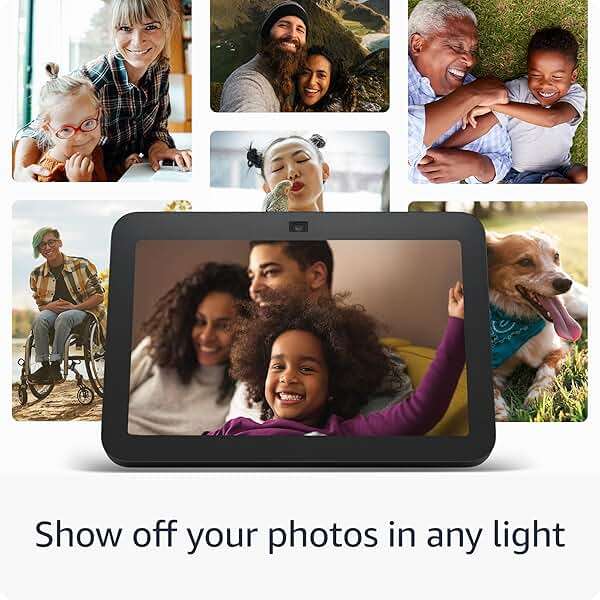 Amazon Echo Show 8, With Spatial Audio, Smart Home Hub, ideal for open living spaces, Designed for Alexa+, Charcoal - Image 7