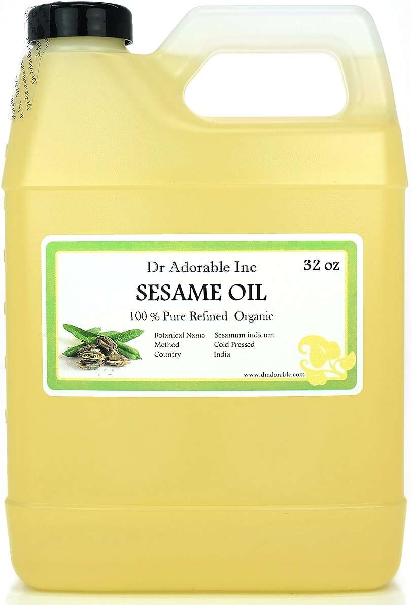 Dr Adorable - 32 oz - Sesame Seed Oil Refined - 100% Pure Natural Organic Cold Pressed - Image 1
