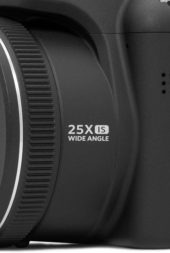 Kodak PIXPRO AZ255-BK 16MP Digital Camera 25X Optical Zoom 24mm Wide Angle Lens Optical Image Stabilization 1080P Full HD Video 3" LCD Vlogging Camera (Black) - Image 8