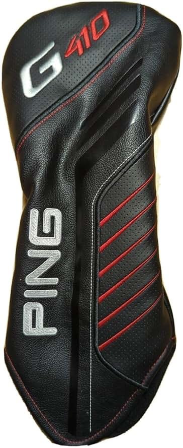 New PING G410 Black Leather Cover Driver Headcover - Product Image