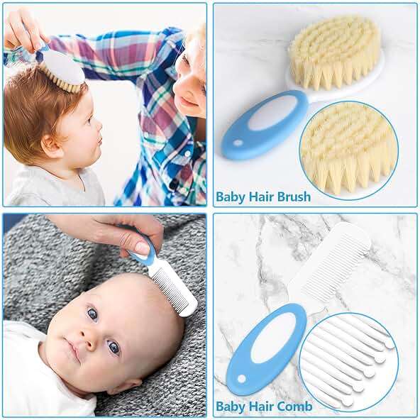 Baby Healthcare and Grooming Kit for Newborn Kids, 24PCS Upgraded Safety Baby Care Kit, Newborn Nursery Health Care Set, Baby Care Products - Image 3