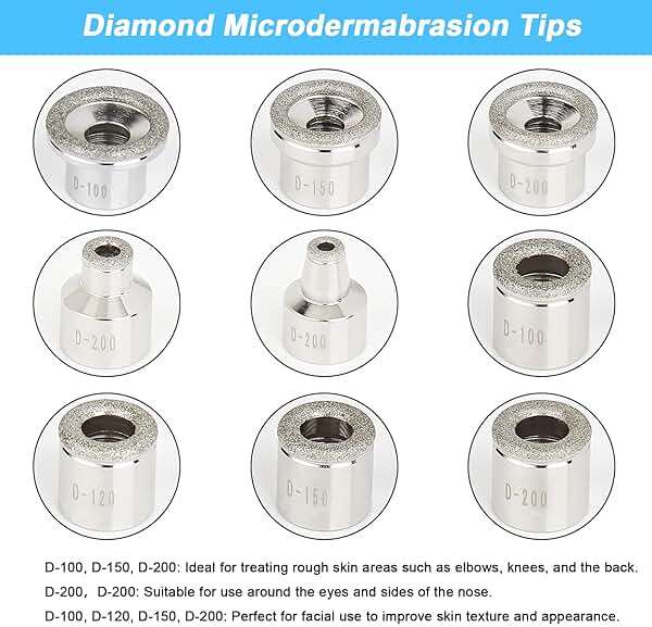 AIMENGXI 3 in 1 Diamond Microdermabrasion Machine, Professional Beauty Facial Care Equipment Microdermabrasion Device with Vacuum Spray Skin Care for Salon Personal Home Use,108a - Image 2