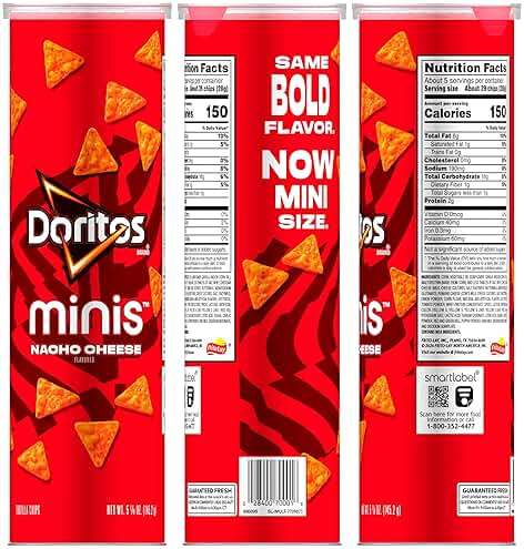 Doritos, Mini Nacho Cheese, 5.12 Ounce - Image 6
