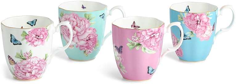 Royal Albert Miranda Kerr Friendship Mugs Set of 4 - Image 1