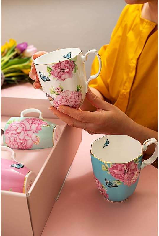 Royal Albert Miranda Kerr Friendship Mugs Set of 4 - Image 6