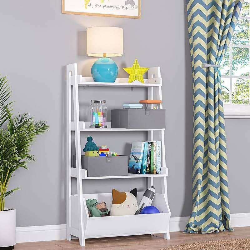 RiverRidge Kids 2pc Folding Storage Bins Set - 10.5” Bin Organizers with Handles - Gray Closet Organizer and Storage for Toys, Games, Shoes - Foldable Cube Storage Organizer Bins for Playroom, Nursery - Image 2