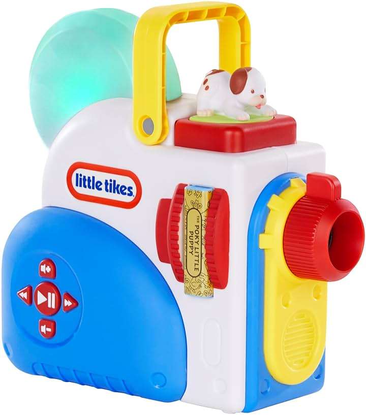 Little Tikes Story Dream Machine Starter Set, Storytime, Books, Little Golden Book, Audio Play, The Poky Little Puppy Character, Nightlight, Toy Gift for Toddlers and Kids Girls Boys Ages 3+ - Image 3