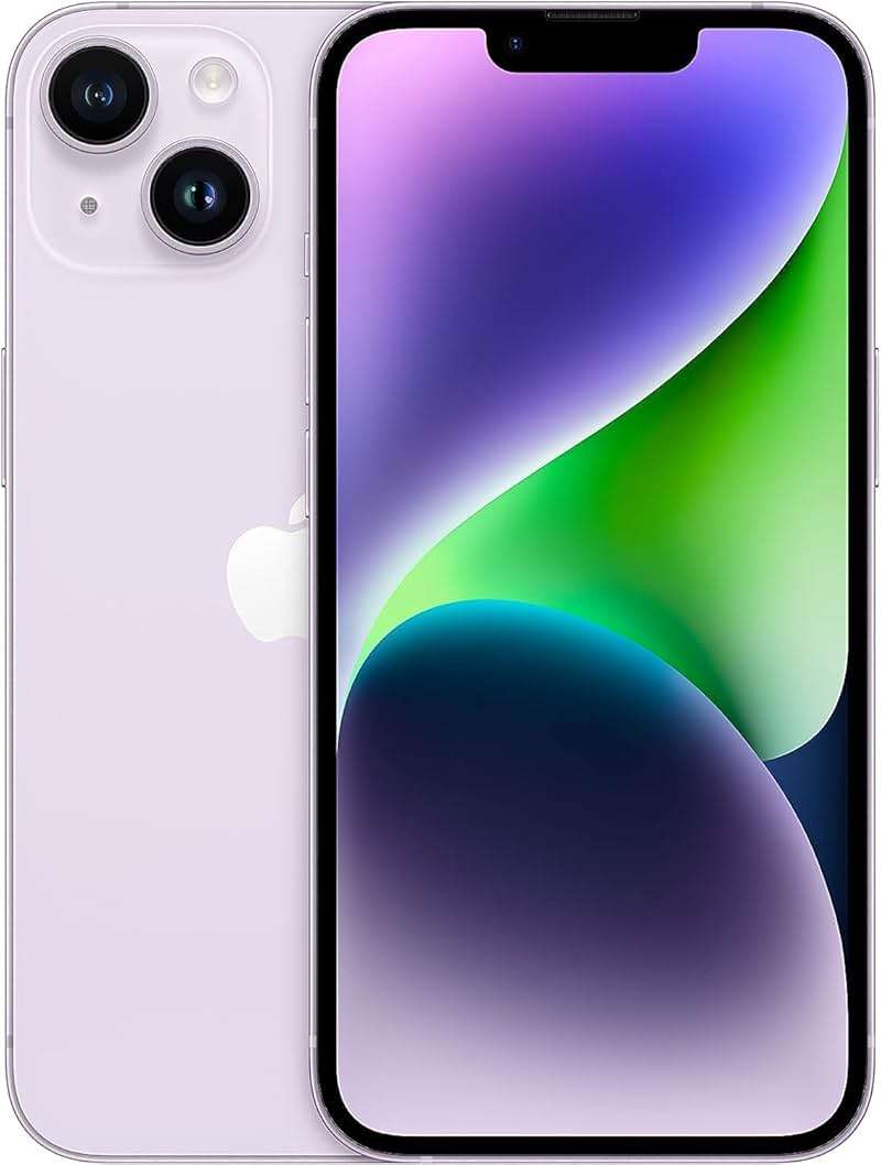 Apple iPhone 14, 128GB, Purple - Unlocked (Renewed) - Image 1