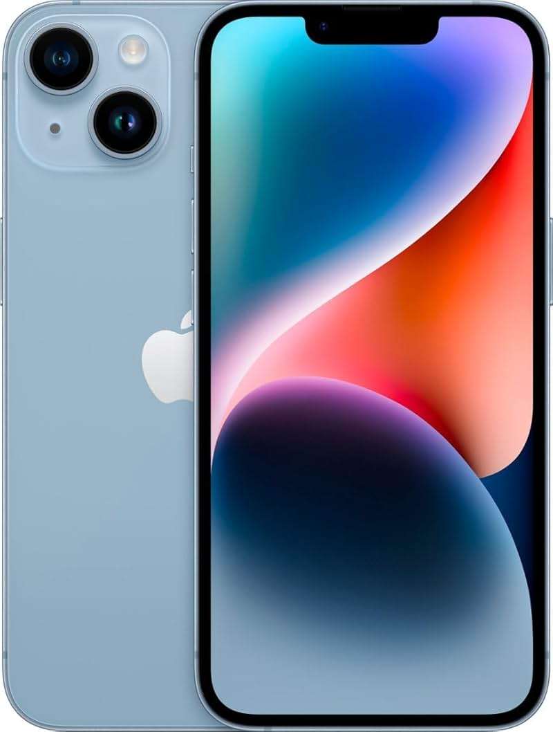 Apple iPhone 14, 128GB, Blue - Unlocked (Renewed) - Image 1