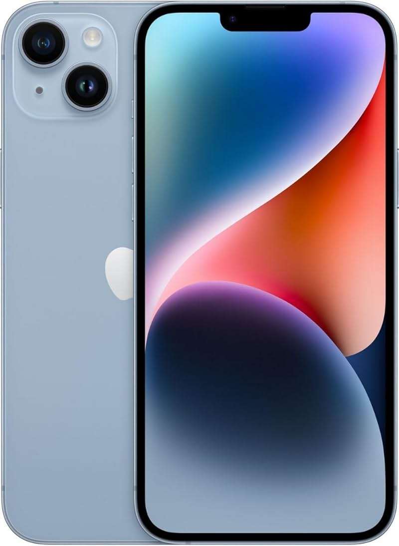 Apple iPhone 14 Plus, 128GB, Blue - Unlocked (Renewed) - Image 1