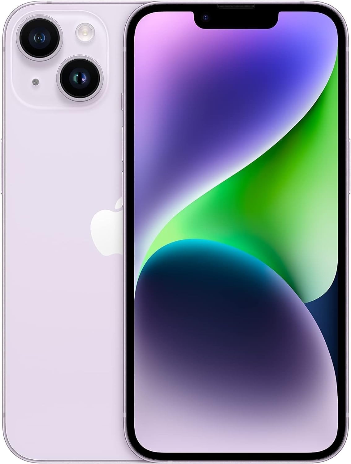 Apple iPhone 14 Plus, 128GB, Purple - Unlocked (Renewed) - Product Image