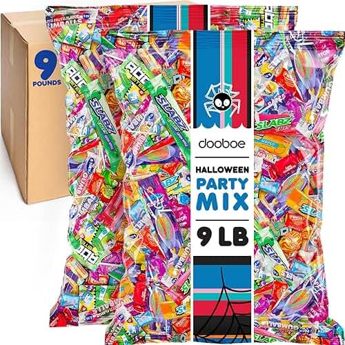 Bulk Candy Mix - Variety Pack - Assorted Classic Candies - Individually Wrapped Candies - Fun Size Candy Assortment (9 Pounds) - Product Image