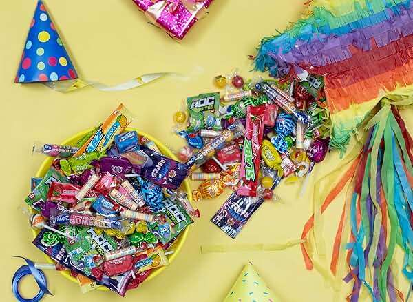 Bulk Candy Mix - Variety Pack - Assorted Classic Candies - Individually Wrapped Candies - Fun Size Candy Assortment (9 Pounds) - Image 3